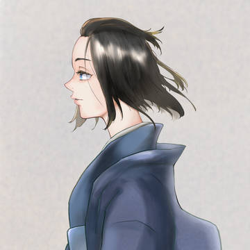 横顔