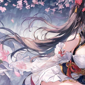鎮海 桜の下でデート