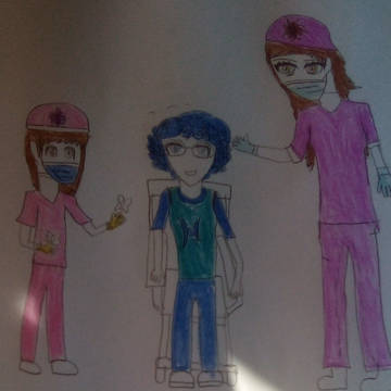 Tori with Kari and Allissa