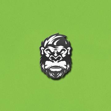 Gorilla Mascot Logo