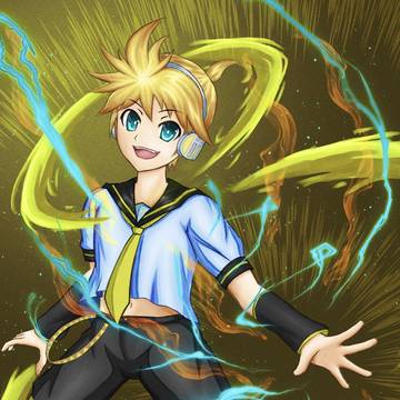 雷属性っぽい鏡音レン