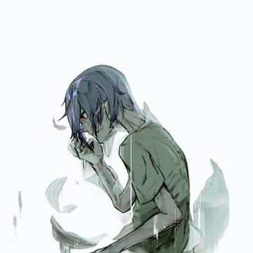 “自分”が剥がれて消えてったら嫌だなっていう絵