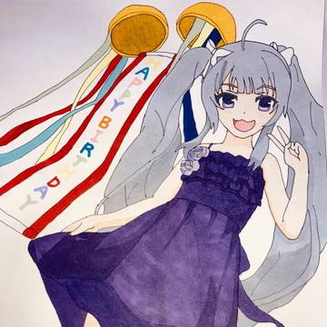 ミリアム 誕生日イラスト