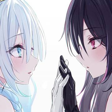 白と黒