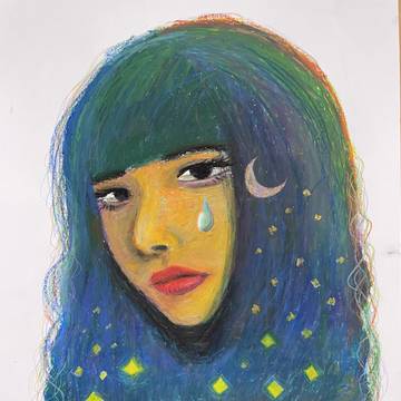 月夜絵