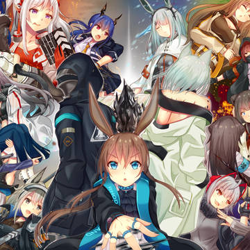 アークナイツ1周年の時のイラスト