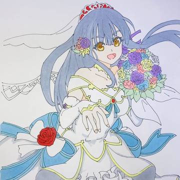 叶星 ウェディング