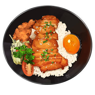 Chicken Teriyaki Don