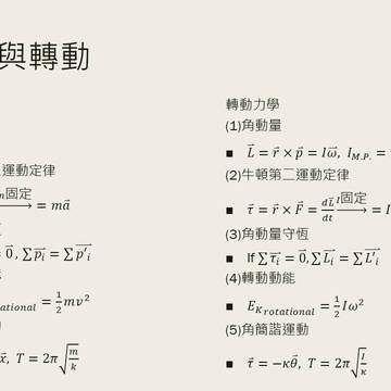 平移、轉動與純滾動