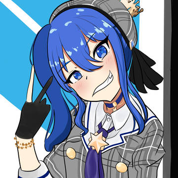 星街すいせいを描いてみた