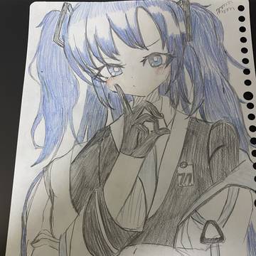 最近描いたユウカ達