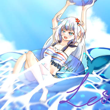 Gura summer!