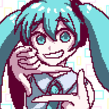 【初音ミク】ドット