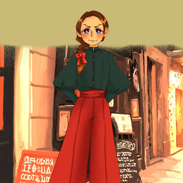 町娘