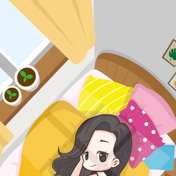 床铺上的练习