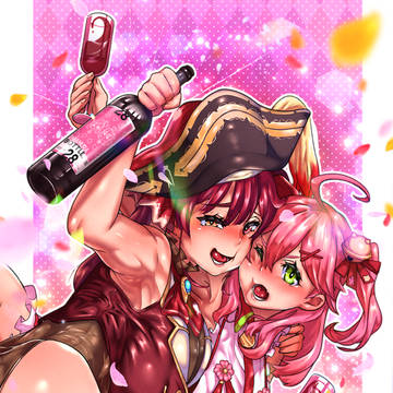 宝鐘マリン＆さくらみこ HPB BOTTLE