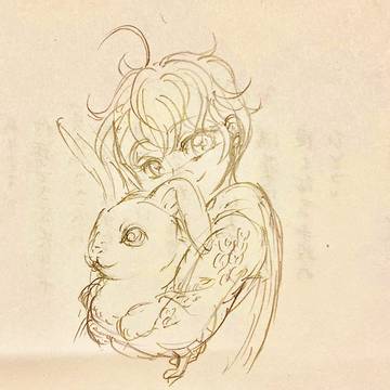 落書き☆もうすぐ卯年