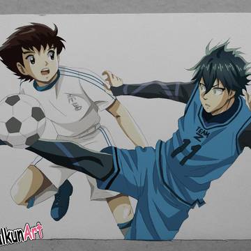 Captain Tsubasa x Blue Lock