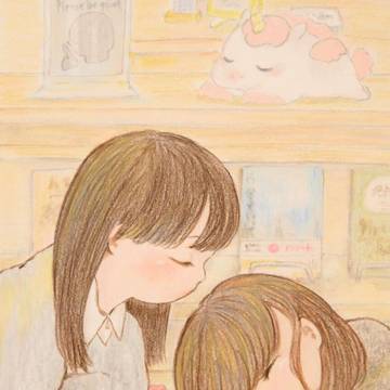 放課後、図書室
