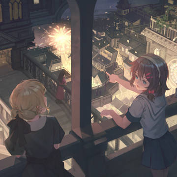 花火の夜
