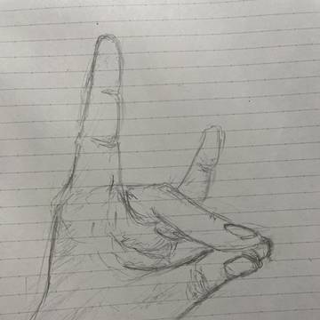 手を描き続けたら絵が上手くなると聞いて(6)