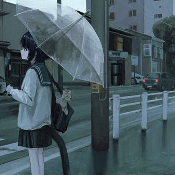 信号まち