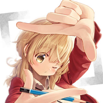 構図を決める宮ちゃん