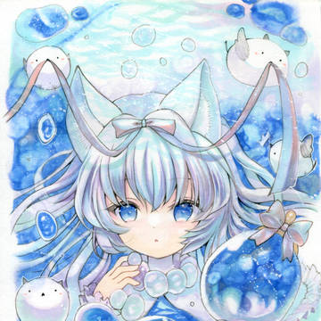 海色にゃんこ