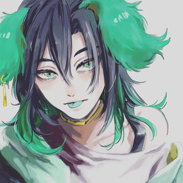 綠色狗狗