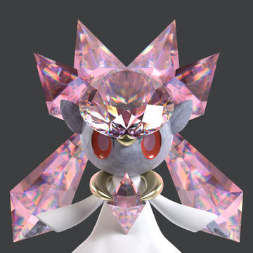 Diancie 3D Reference 2.0