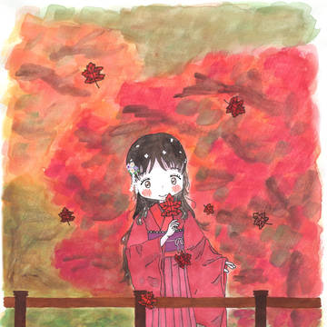 もみじ少女