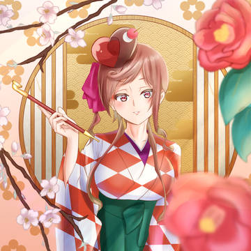 姐さん誕生日絵