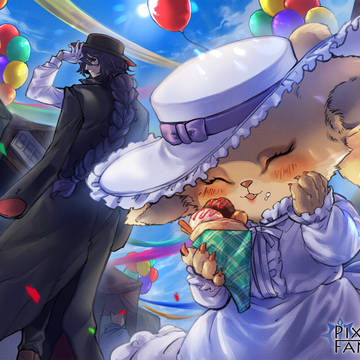 【PFSOZ】猫と祭と甘い物【豊穣の祭典】