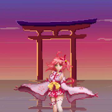 夕暮れのみこち