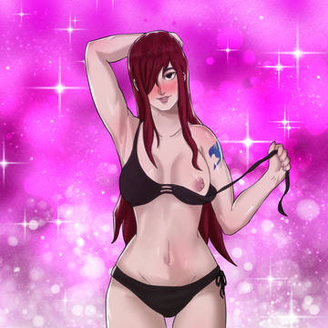 Erza Scarlet Bikini