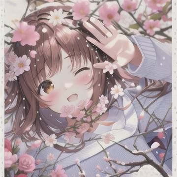 【AI生成】春に愛された君へ