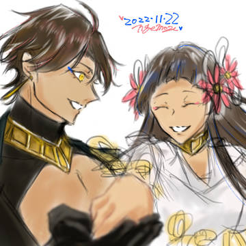 オジネフェ落書き