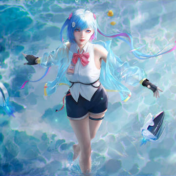 夏日海滩