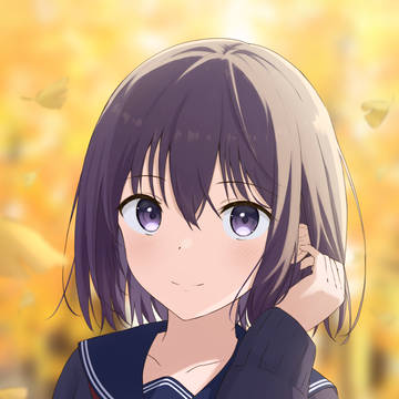 秋と女の子