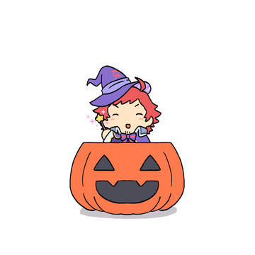 ハロウィン輝ちゃん