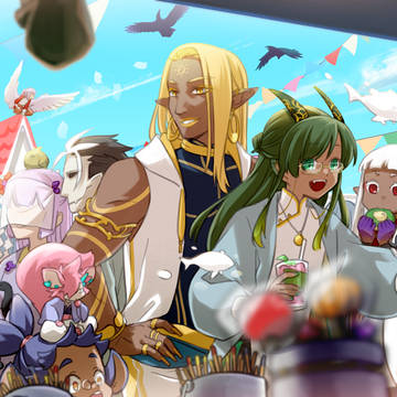 【PFSOZ】とある竜の一団【聖夏祭】