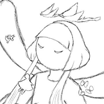 AURORAさんコンサート最高でしたね落描き