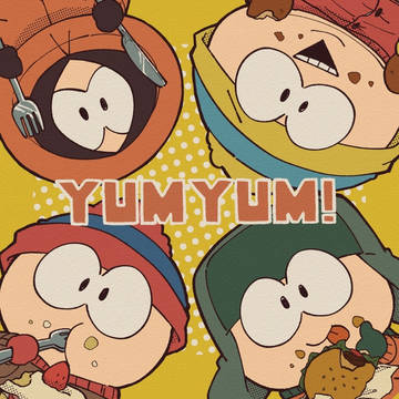 食べ物イラスト本サンプル
