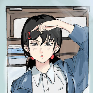 ヘアピン…似合ってる…？