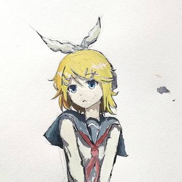 水粉画
