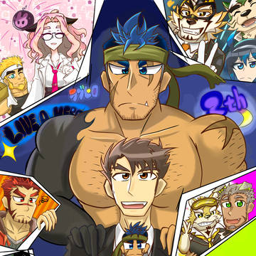 ラブヒロ2周年記念イラスト