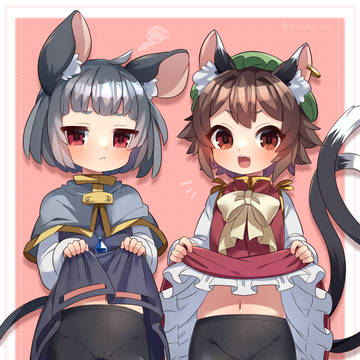 スパッツを見せてくれる橙ナズ！