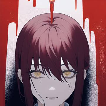 Makima Drip/Painting