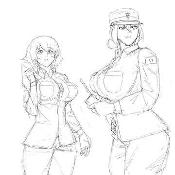 JSDF Nagato and Mutsu