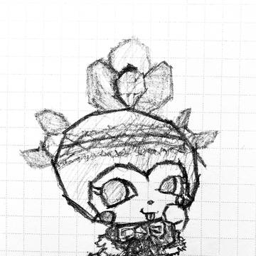コキンちゃん ラフ (クロミ リスペクト)